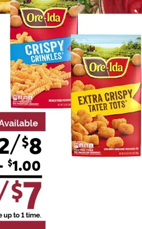 Ore-Ida Frozen Potatoes at Harris Teeter