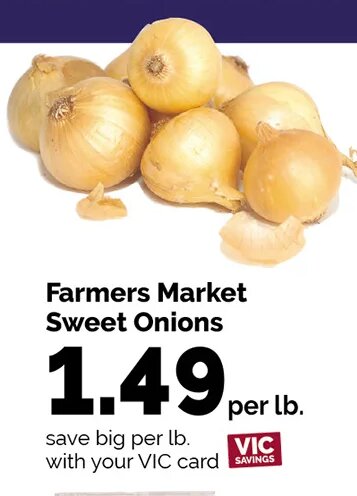 Farmers Market Sweet Onions