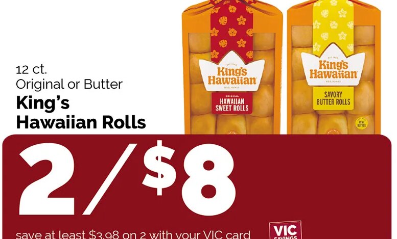King's Hawaiian Rolls at Harris Teeter