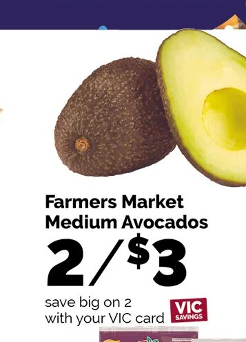 Farmers Market Medium Avocados