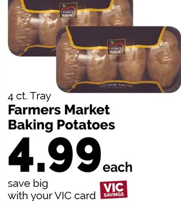Farmers Market Baking Potatoes at Harris Teeter