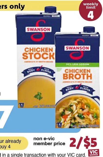Swanson Stock or Broth