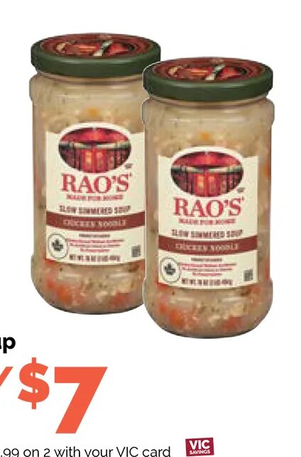 Rao's Soup at Harris Teeter