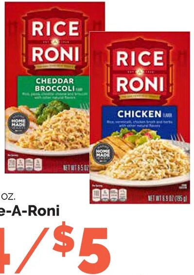 Rice-A-Roni at Harris Teeter