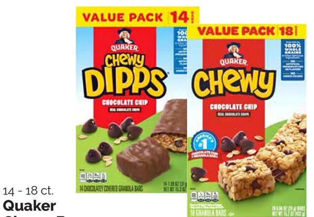 Quaker Chewy Bars