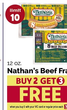 Nathan's Beef Franks