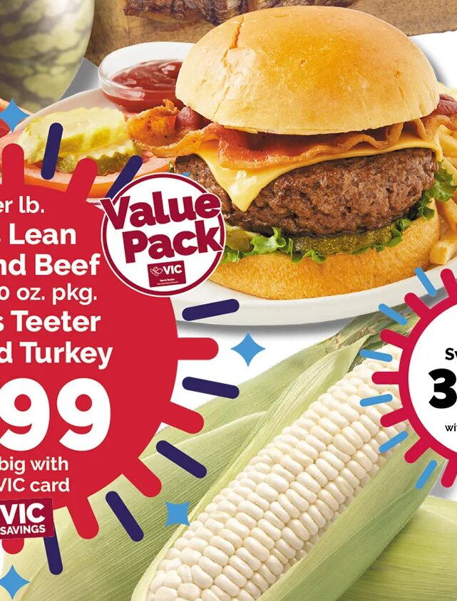 93% Lean Ground Beef or Harris Teeter Ground Turkey at Harris Teeter