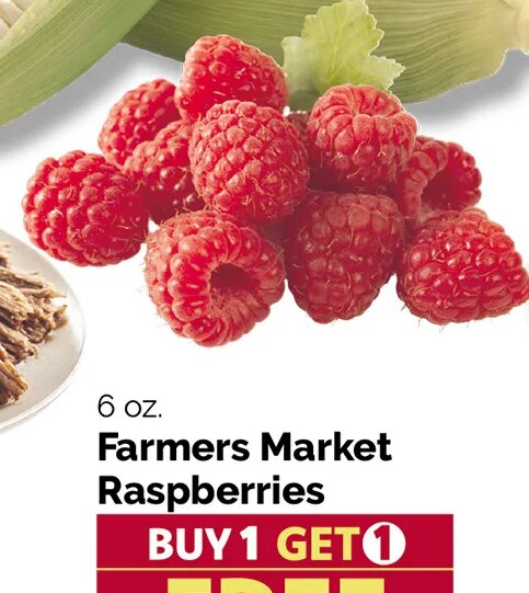 Farmers Market Raspberries