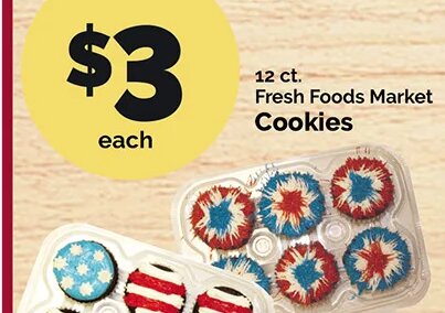 Fresh Foods Market Cookies at Harris Teeter