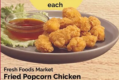Fresh Foods Market Fried Popcorn Chicken