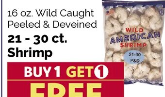 Wild Caught 21-30 ct. Shrimp