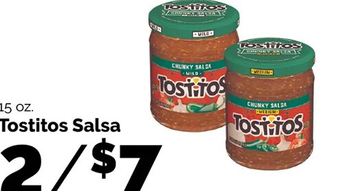 Tostitos Salsa at Harris Teeter