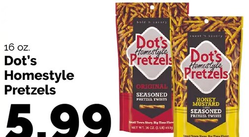 Dot's Homestyle Pretzels