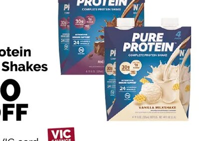 Pure Protein Protein Shakes
