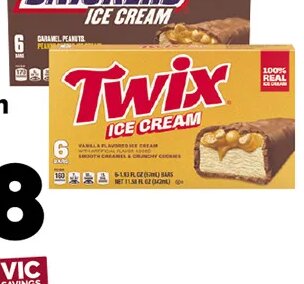 Mars Ice Cream Novelties