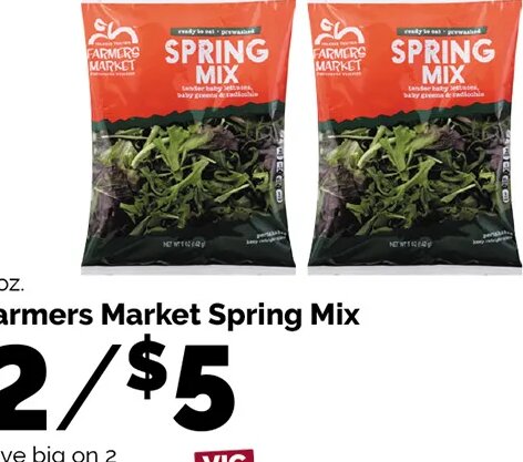 Farmers Market Spring Mix