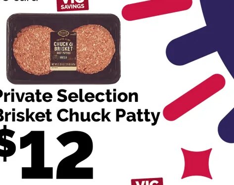 Private Selection Brisket Chuck Patty