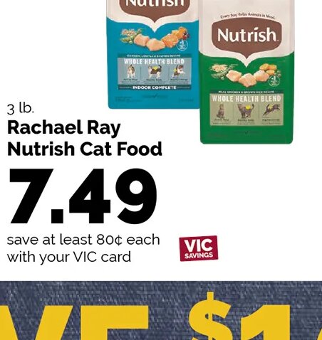Rachael Ray Nutrish Cat Food at Harris Teeter
