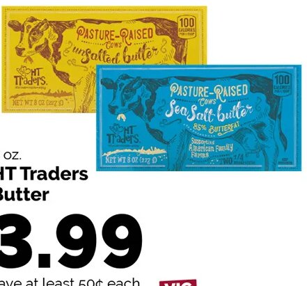 HT Traders Butter at Harris Teeter