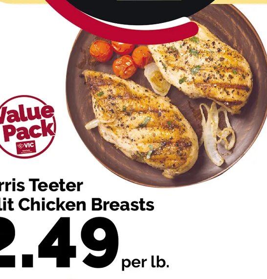 Harris Teeter Split Chicken Breasts at Harris Teeter