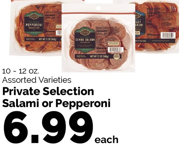 Private Selection Salami or Pepperoni