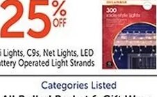 CHRISTMAS LIGHT SETS