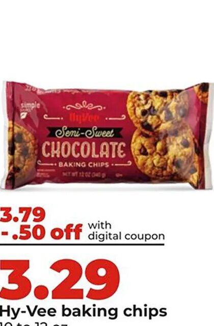 Hy-Vee baking chips