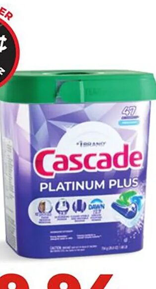 Cascade ActionPacs at Hy-Vee