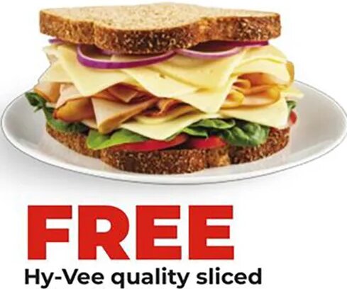 Hy-Vee quality sliced deli cheese