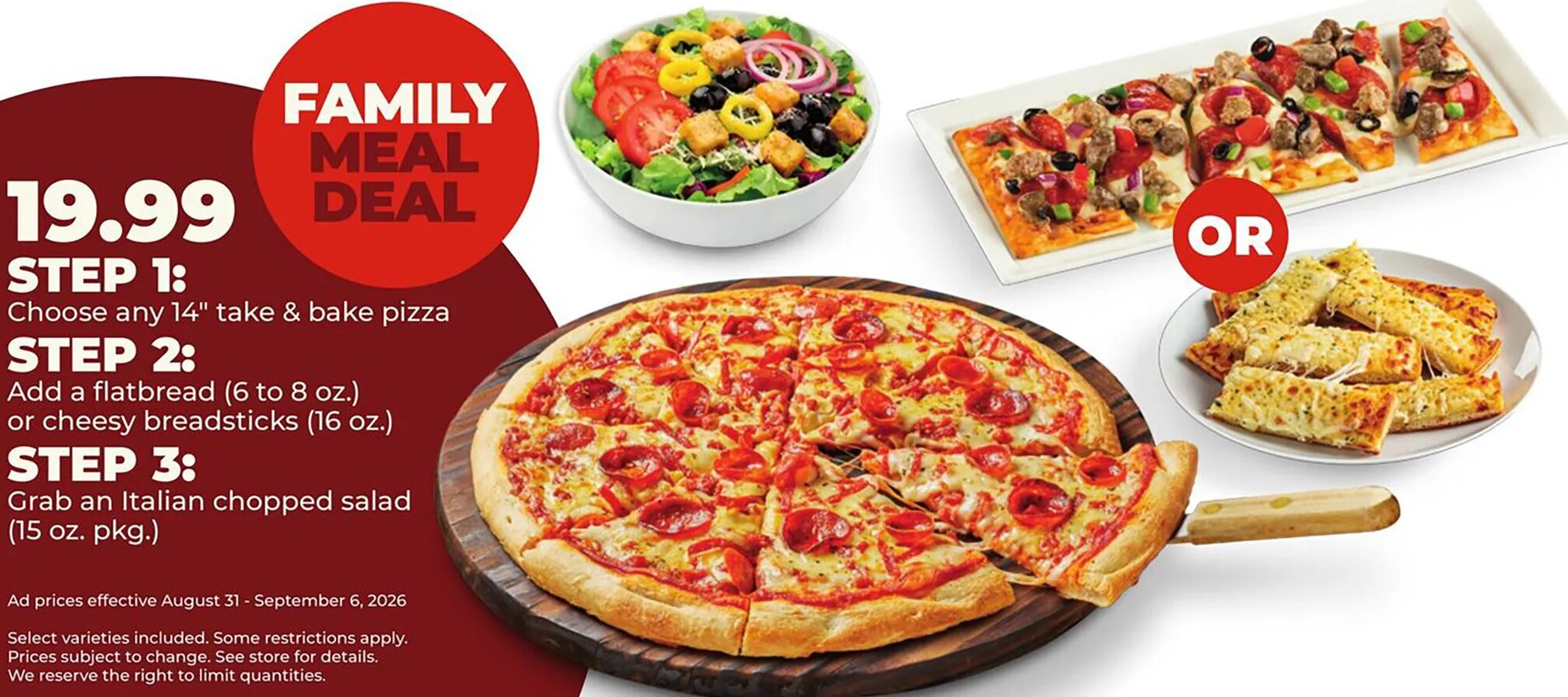 Family Meal Deal at Hy-Vee