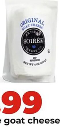 Soriée goat cheese at Hy-Vee