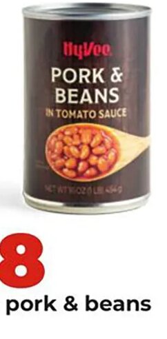 Hy-Vee pork & beans at Hy-Vee