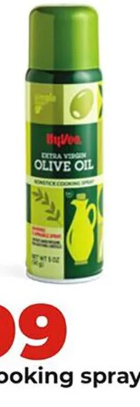 Hy-Vee cooking spray