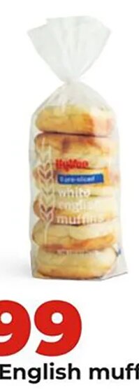Hy-Vee English muffins