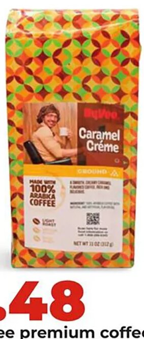 Hy-Vee premium coffee at Hy-Vee