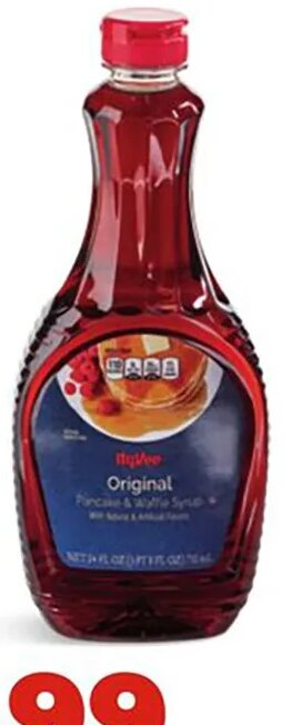 Hy-Vee pancake syrup