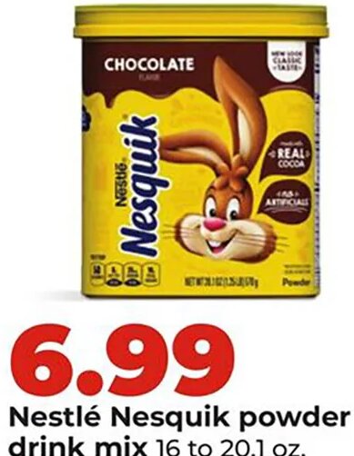 Nestlé Nesquik powder drink mix
