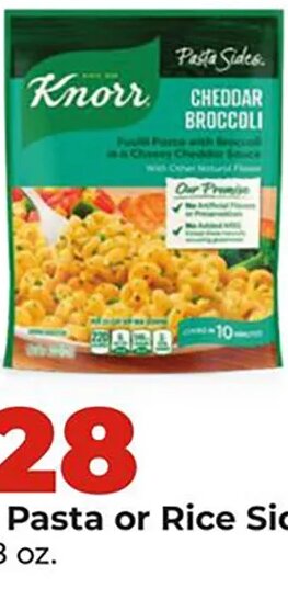 Knorr Pasta or Rice Sides at Hy-Vee