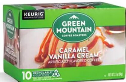 Green Mountain coffee or cocoa