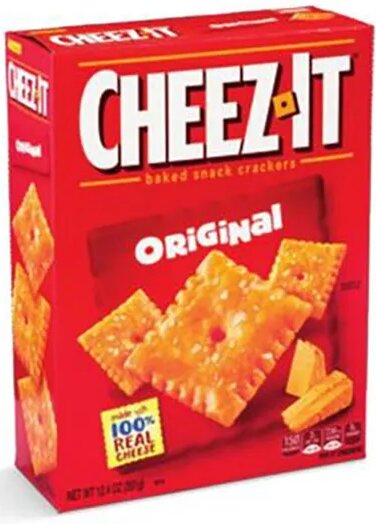 Cheez-It snack crackers at Hy-Vee