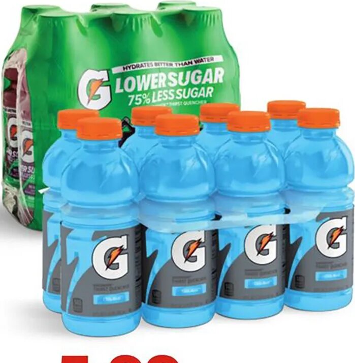 Gatorade sports drinks at Hy-Vee