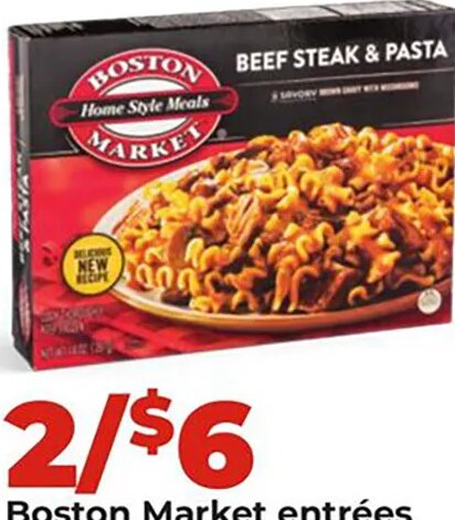 Boston Market entrées