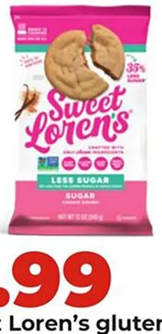 Sweet Loren's gluten free cookie dough at Hy-Vee