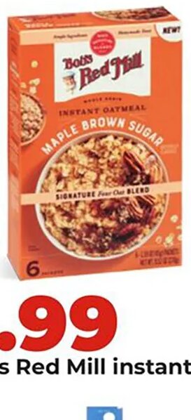 Bob's Red Mill instant oatmeal at Hy-Vee