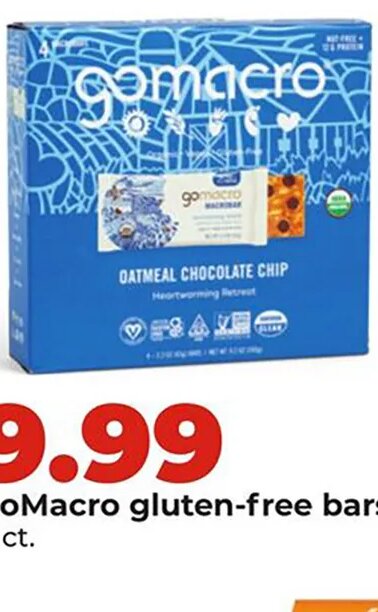 GoMacro gluten-free bars