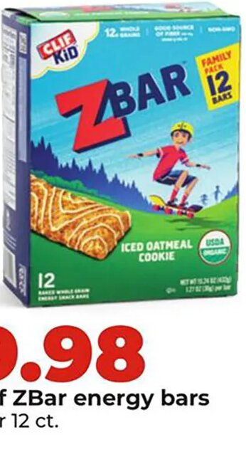 Clif ZBar energy bars
