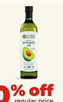 Chosen Foods condiments, dressings, marinades or oils
