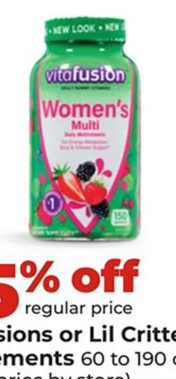Vitafusions or Lil Critters supplements