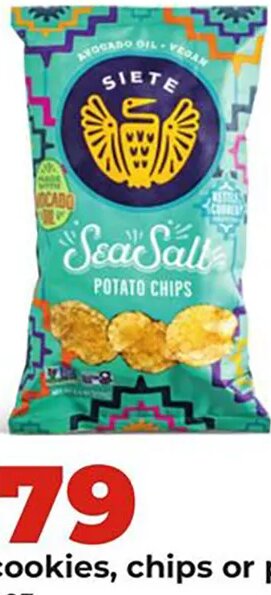 Siete cookies, chips or puffs at Hy-Vee