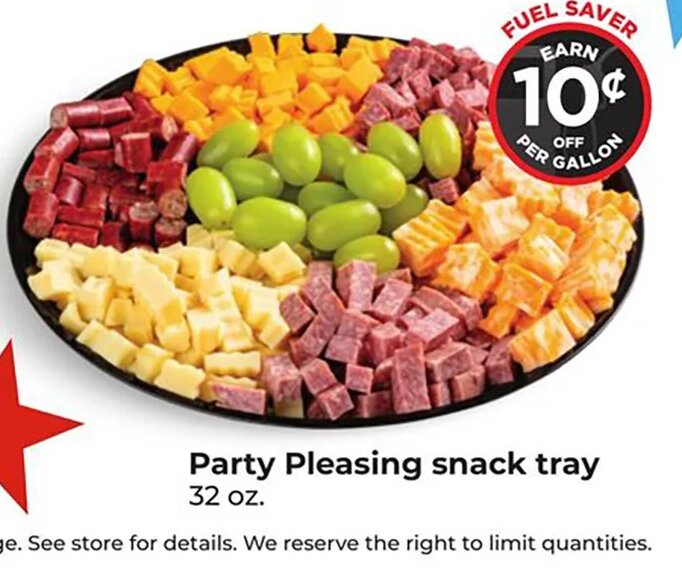 Party Pleasing snack tray